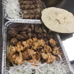 Kebab is cooked everyday at the Restaurant EurAsia