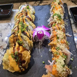 So Dang Good Roll (L) &amp; King Shaggy Roll (R)