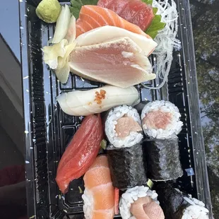 Sushi sashimi combo
