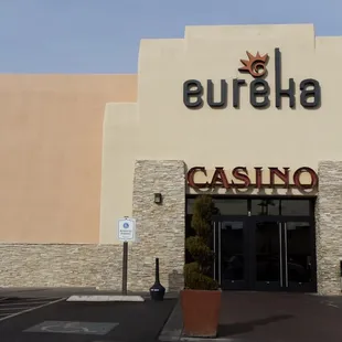 Entrance from the parking lot