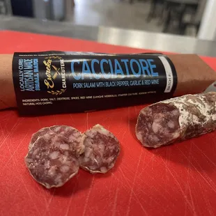 a piece of meat on a cutting board