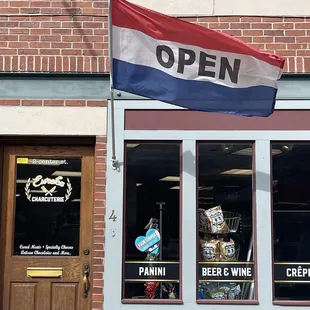 Back door to Eureka Charcuterie