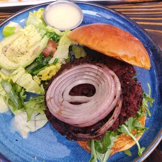 Crispy Veggie Beet Burger