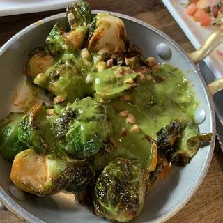 Crispy Glazed Brussel Sprouts