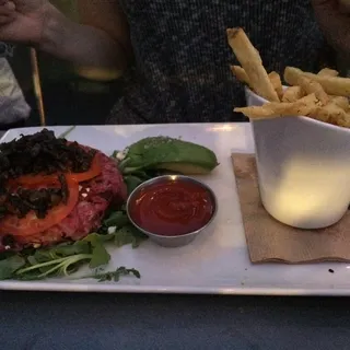 Crispy Veggie Beet Burger
