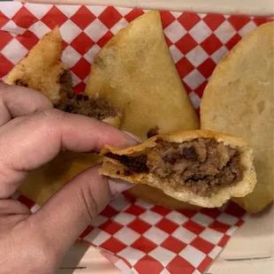 Empanada carne molida/ ground beef