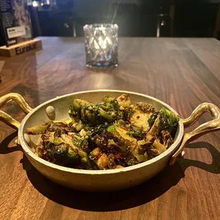 Crispy Glazed Brussel Sprouts