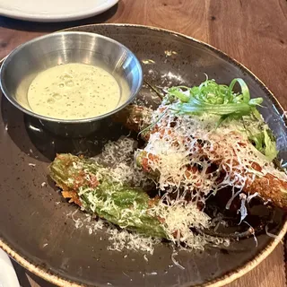 Dorito-Crusted Shishito Peppers