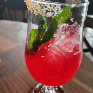 Watermelon Hibiscus Spicy Agua Fresca