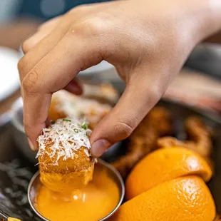 Firecracker dipping sauce available upon request