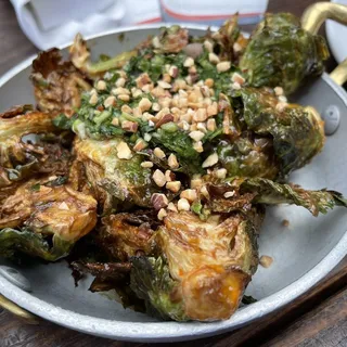 Crispy Glazed Brussel Sprouts
