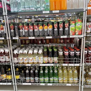 Sampling of the beverages.