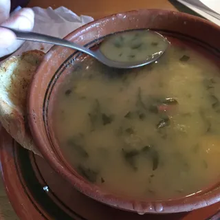 Bowl Caldo Verde Soup