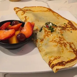 PESTO TURKEY CREPE