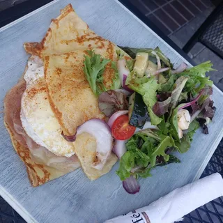 Egg Benedict Crepe