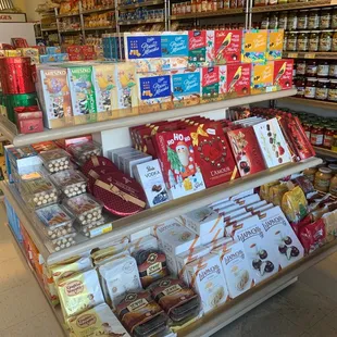 Candy bars and other sweets