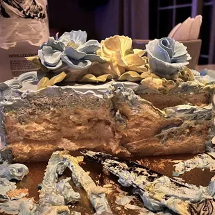 8" durian cake - $52