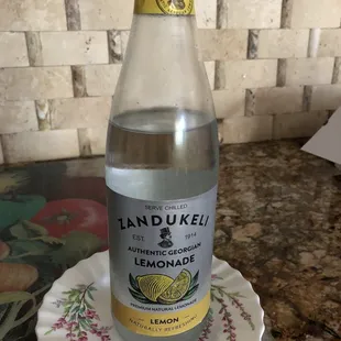 Seriously good lemon soda