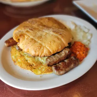 Mixed Sausage Sandwich