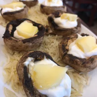 Grilled Stuffed Mushrooms