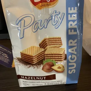 Only a few places carry the sugar free.