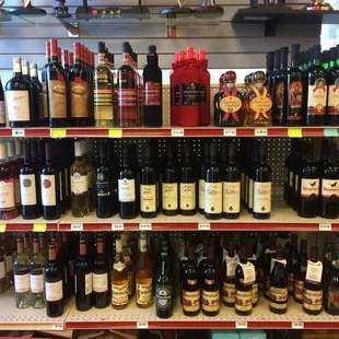 Nice selection of wines