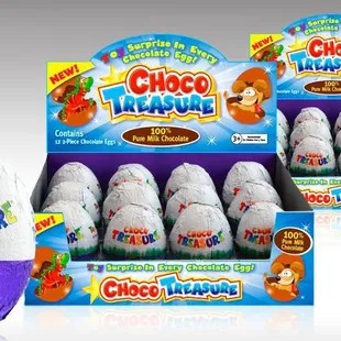 Surprise chocolate  eggs