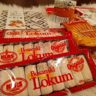 a selection of japanese food items