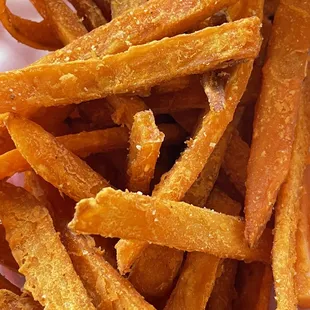 Sweet Side of homemade potato fries