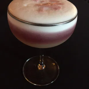 New York Sour - not on the menu but the bartender knew how to make one. It was delicious.