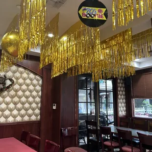 the interior of a restaurant