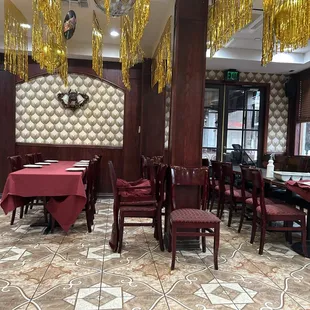 the interior of a restaurant