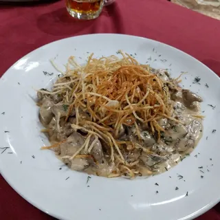 Beef Stroganoff
