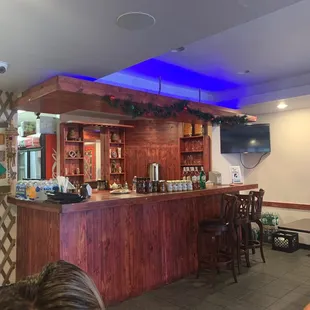 Bar area