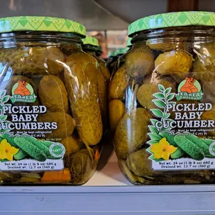 pickled pickled cucumbers