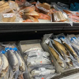 Tons of smoked fish