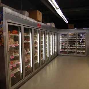 the inside of a grocery store