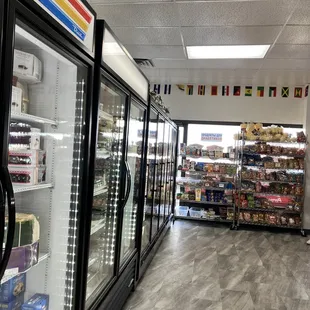 the inside of a grocery store