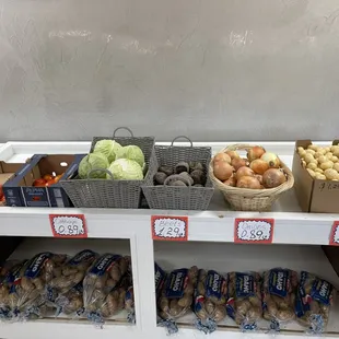 Always fresh vegetables