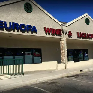 the front of the store