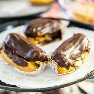 chocolate covered pastries