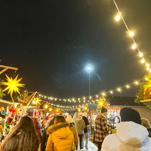 Open-Air European Christmas Market.
