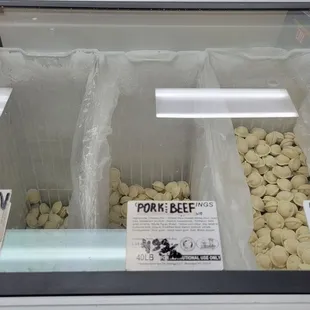 Frozen dumplings