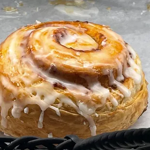 a cinnamon roll