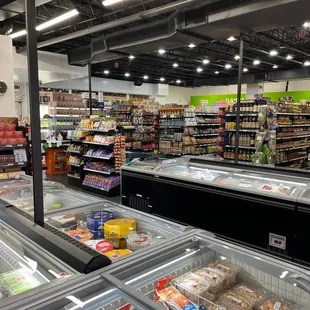 Inside the store
