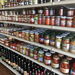 Canned and jarred goods