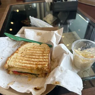 Already had a half of the zesty Panini.  Plenty left for another meal.  Not bad for 10 bucks!
