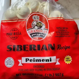 Frozen Pork &amp; Beef Pelmeni from Buffalo NY, $12.49 for 2 pounds (5/6/23)