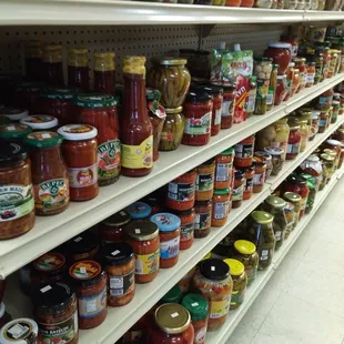 European vegetables and spreads