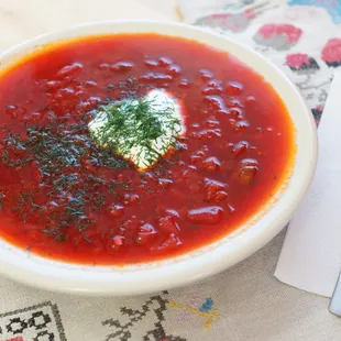 Beet soup you are going to love. Especially if you are a biker!